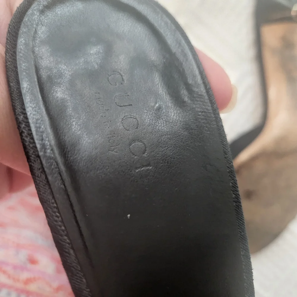 Gucci Elegant Black Heels - Picture 7 of 8